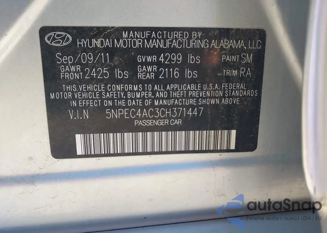 5NPEC4AC3CH371447: 43465157