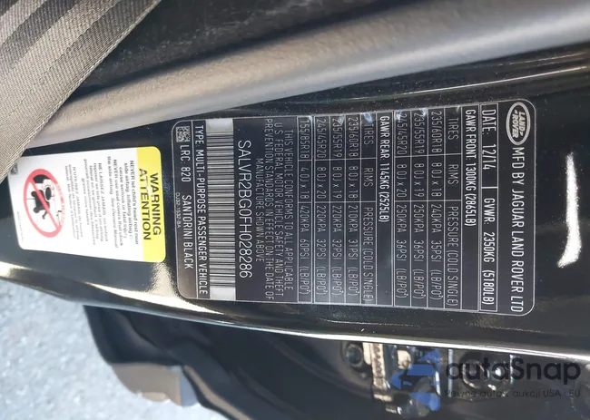 SALVR2BG0FH028286: 43465508