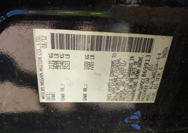 1N4AA5AP0CC869913: 43466591