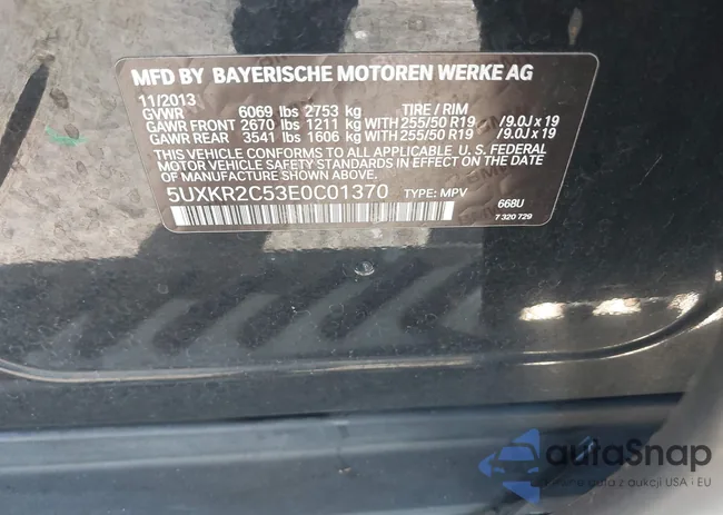 5UXKR2C53E0C01370: 43466164