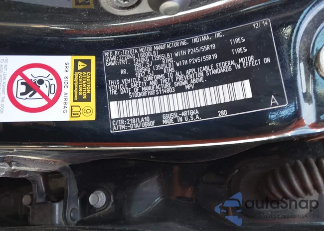 5TDDKRFHXFS114803: 43466252