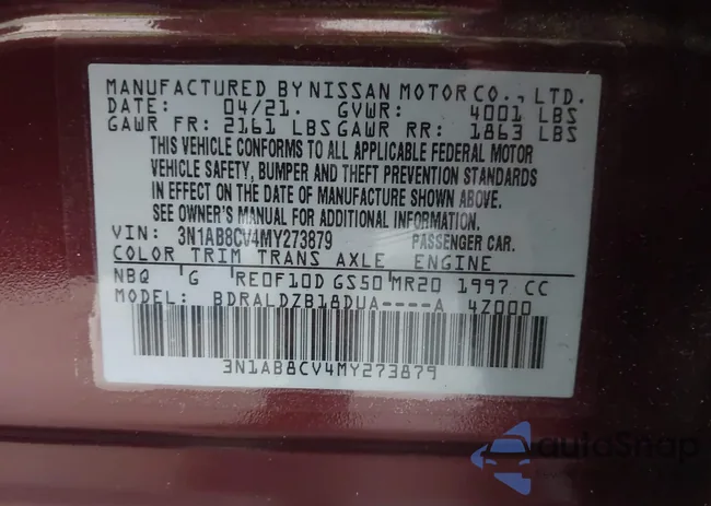 3N1AB8CV4MY273879: 43467152