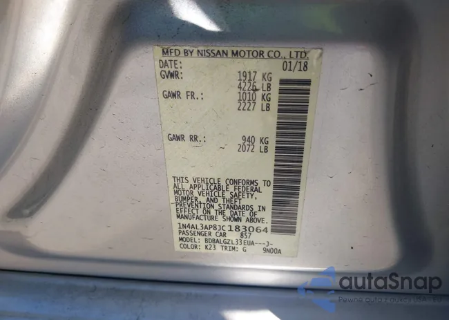 1N4AL3AP8JC183064: 43467228