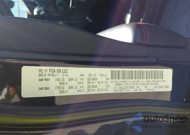 1C4SDJCT6FC740751: 43467295