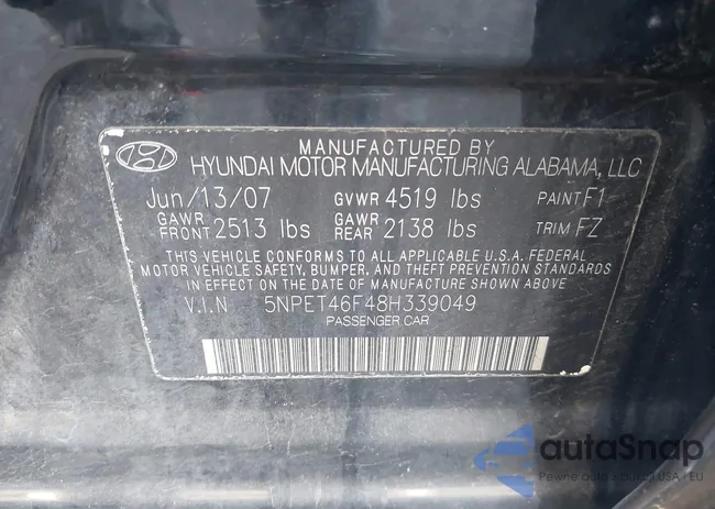 5NPET46F48H339049: 43468546