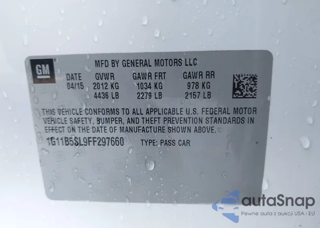 1G11B5SL9FF297660: 43468619