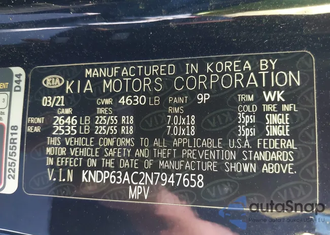 KNDP63AC2N7947658: 43468989