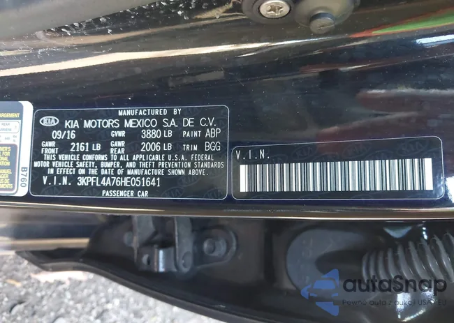 3KPFL4A76HE051641: 43469030