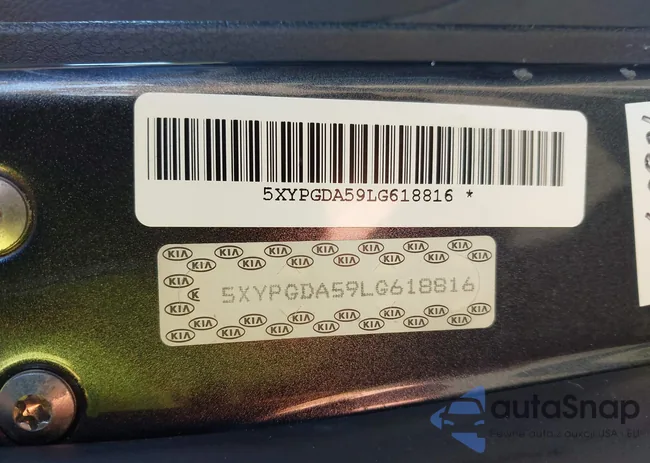 5XYPGDA59LG618816: 43468350