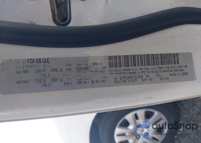 3C4PDCAB4HT676650: 43469599