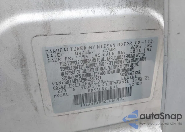 3N1AB7AP9GL660931: 43469620