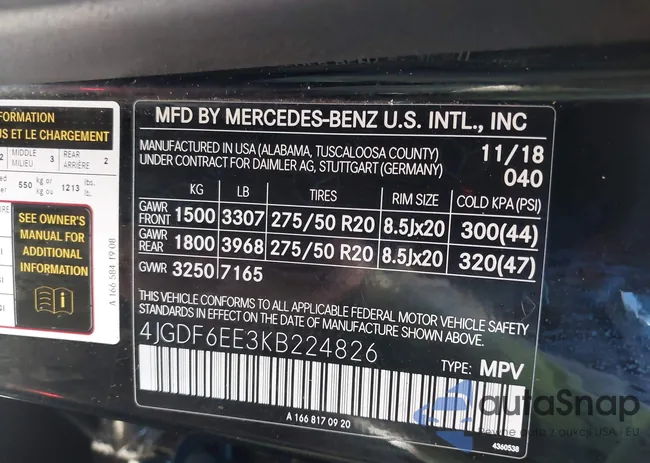 4JGDF6EE3KB224826: 43469633