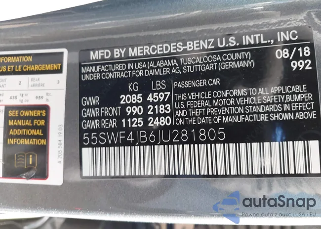 55SWF4JB6JU281805: 43469649