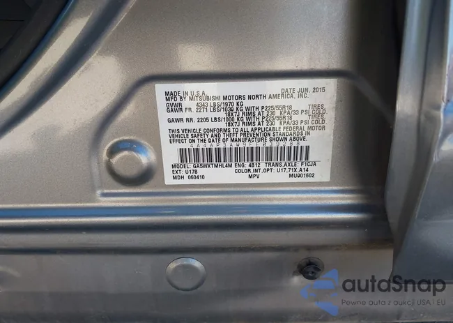 4A4AP3AW9FE039288: 43469769
