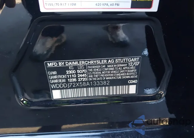 WDDDJ72X58A133382: 43469833