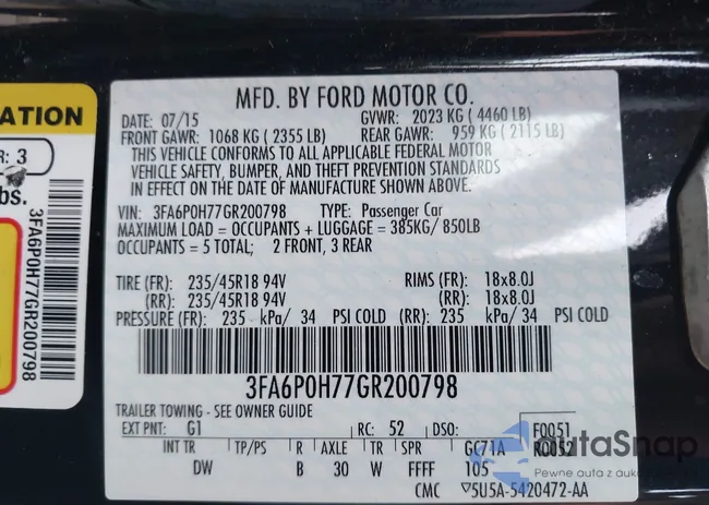 3FA6P0H77GR200798: 43470542