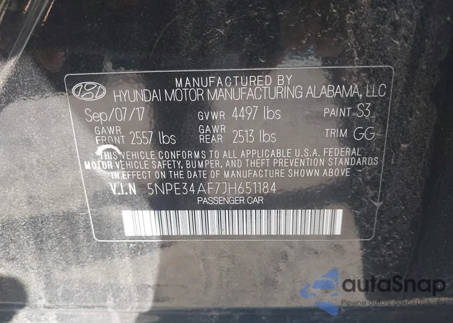 5NPE34AF7JH651184: 43470544