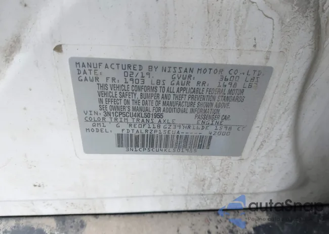 3N1CP5CU4KL501955: 43470560