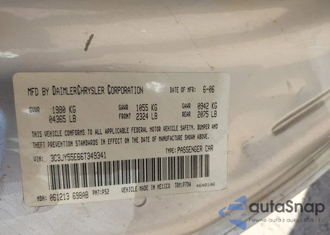 3C3JY55E66T349341: 43470188