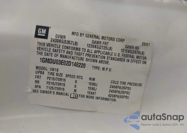 1GMDU03E02D148220: 43470236