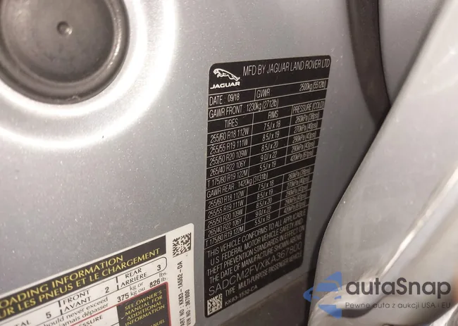 SADCM2FVXKA367800: 43471288