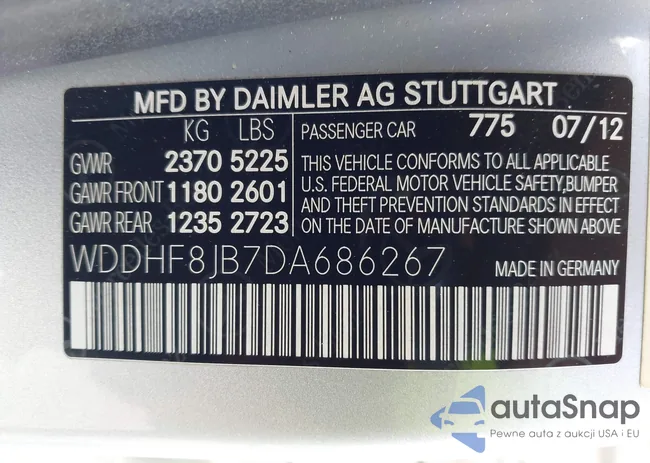 WDDHF8JB7DA686267: 43471433