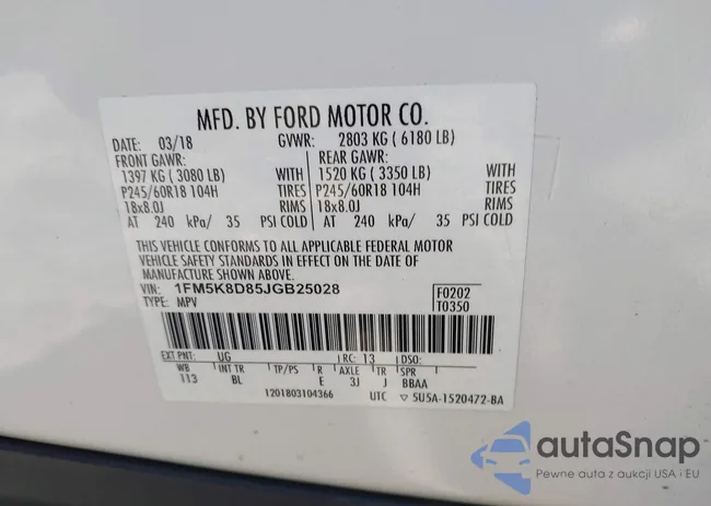 1FM5K8D85JGB25028: 43472624