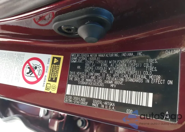 5TDDKRFH2ES035365: 43472930