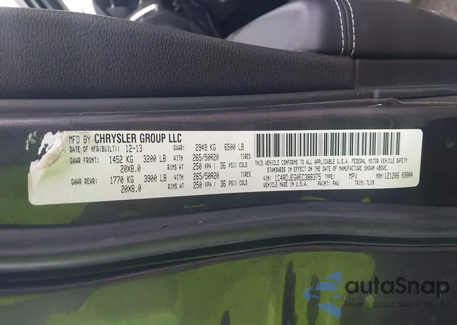 1C4RDJEG0EC388375: 43472995