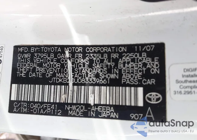 JTDKB20U083339661: 43472071