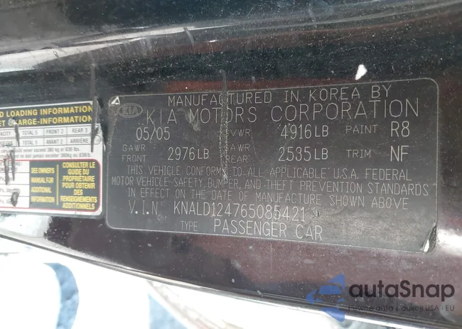 KNALD124765085421: 43472143