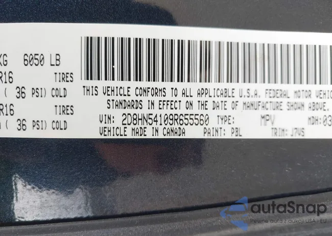 2D8HN54109R655560: 43472382