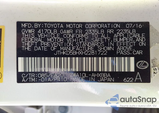 JTHKD5BHXH2281722: 43473464