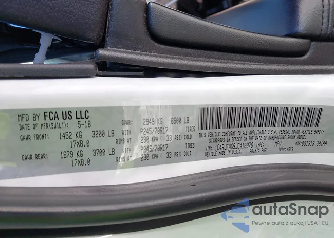 1C4RJFAG9JC410976: 43473494