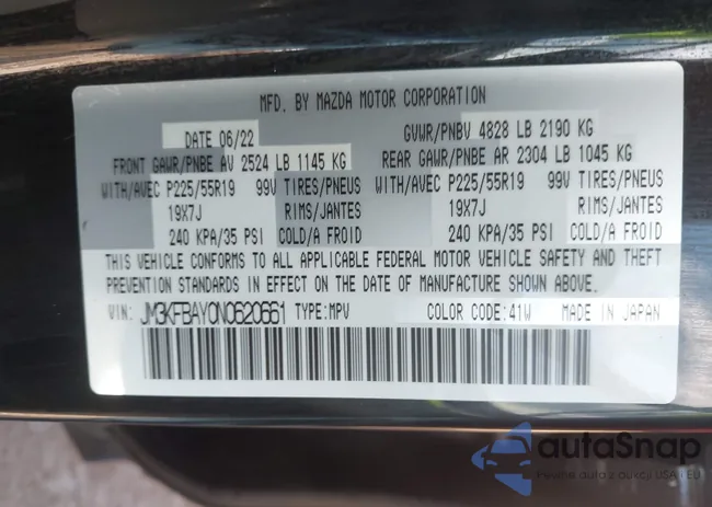 JM3KFBAY0N0620661: 43473538