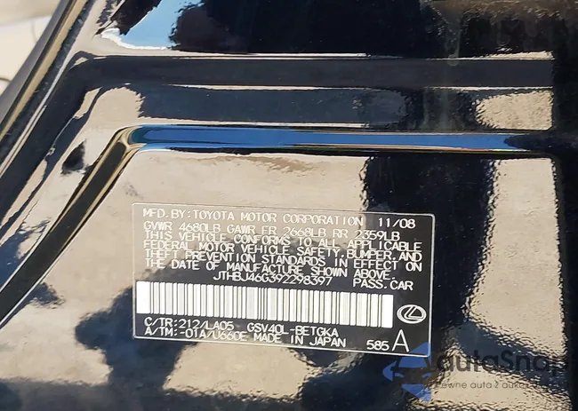 JTHBJ46G392298397: 43473574