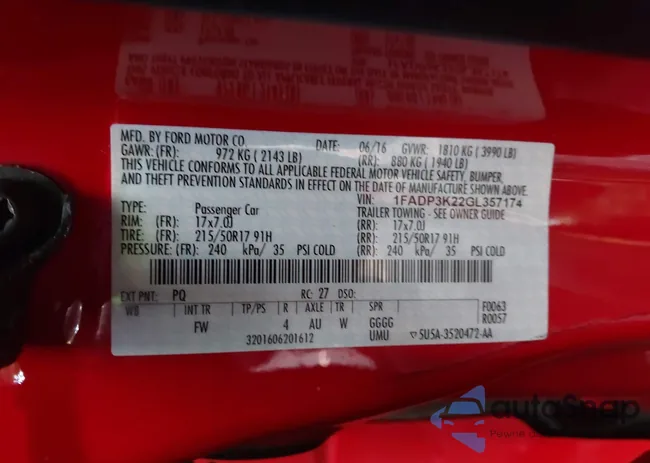 1FADP3K22GL357174: 43473589