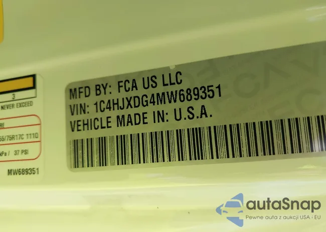 1C4HJXDG4MW689351: 43473673