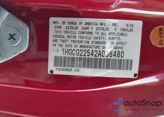 1HGCG22542A036480: 43473259