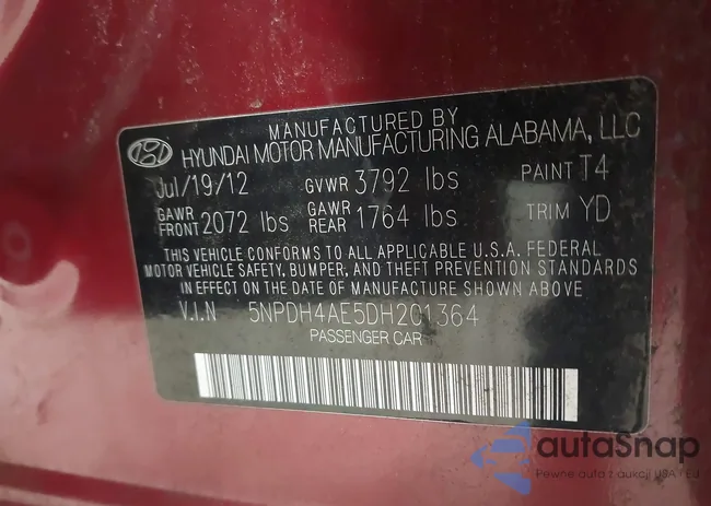 5NPDH4AE5DH201364: 43475044