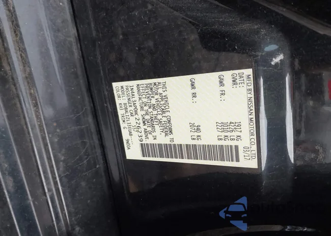 1N4AL3AP0HC226239: 43474209