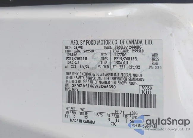 2FMZA5146WBD66390: 43474264