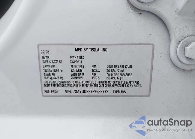 7SAYGDEE7PF682772: 43475618