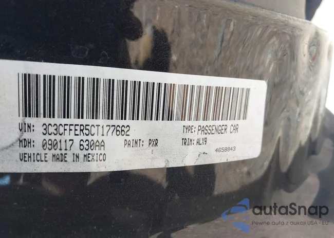 3C3CFFER5CT177662: 43475886