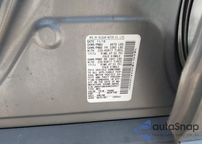 JN8AT2MV6HW256637: 43475078