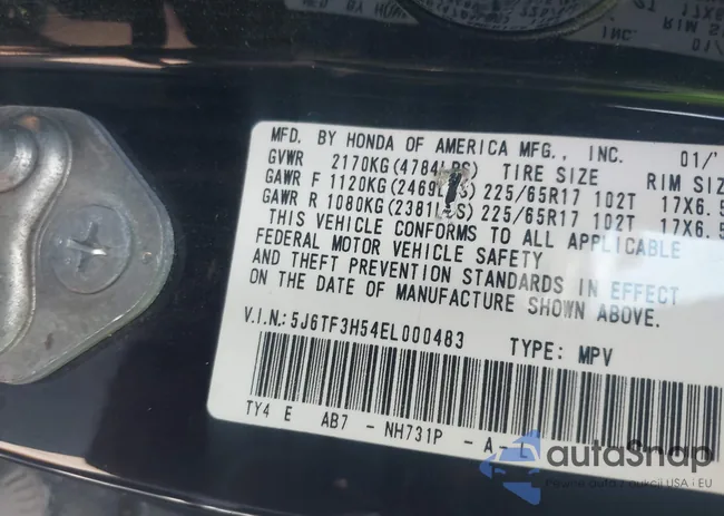 5J6TF3H54EL000483: 43476983