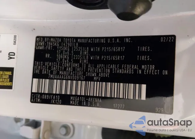 7MUAAAAG6NV009167: 43476424