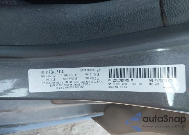 1C3CCCAB5FN738172: 43477787