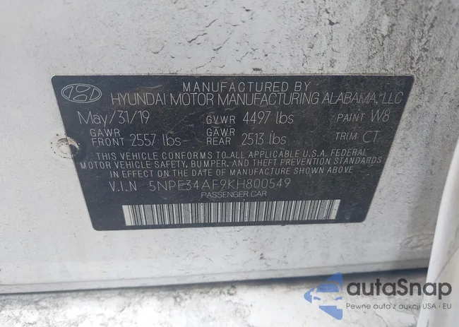 5NPE34AF9KH800549: 43477863