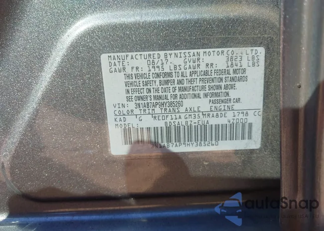 3N1AB7AP9HY385260: 43477228